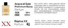 Carica l'immagine nel visualizzatore di Gallery, RAPTUS PARFUM - PROFUMO "20" - Uomo & Donna - 20 ML