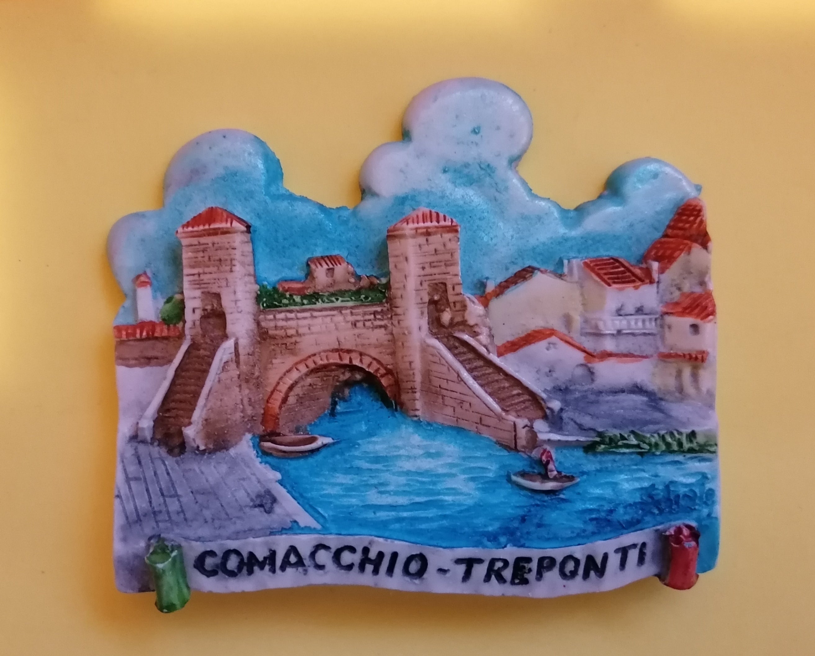 Calamita Magnete COMACCHIO TREPPONTI – Souvenir di Comacchio