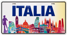 Carica l'immagine nel visualizzatore di Gallery, TARGA METALLO MAGNETICA - ITALIA 02
