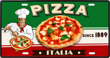 Carica l'immagine nel visualizzatore di Gallery, TARGA METALLO MAGNETICA - ITALIA 06
