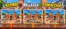 Carica l'immagine nel visualizzatore di Gallery, Calamita Magnete - COMACCHIO - ipidee - LEGNO - Movimento ANGUILLA TREPPONTI

