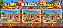 Carica l'immagine nel visualizzatore di Gallery, Calamita Magnete - COMACCHIO - ipidee - LEGNO - Movimento BICICLETTA TREPPONTI
