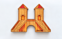 Carica l'immagine nel visualizzatore di Gallery, Calamita Magnete - COMACCHIO - mcs - LEGNO MDF - TREPPONTI 2
