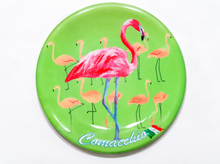 Carica l'immagine nel visualizzatore di Gallery, PIATTO - COMACCHIO - mcs - CERAMICA - FENICOTTERI - CM 10 - PICCOLO
