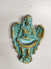 Carica l'immagine nel visualizzatore di Gallery, ACQUASANTIERA - ANGELO - VERDE ORO
