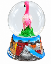 Carica l'immagine nel visualizzatore di Gallery, PALLA di NEVE / BOULE de NEIGE - COMACCHIO - FENICOTTERO ROSA
