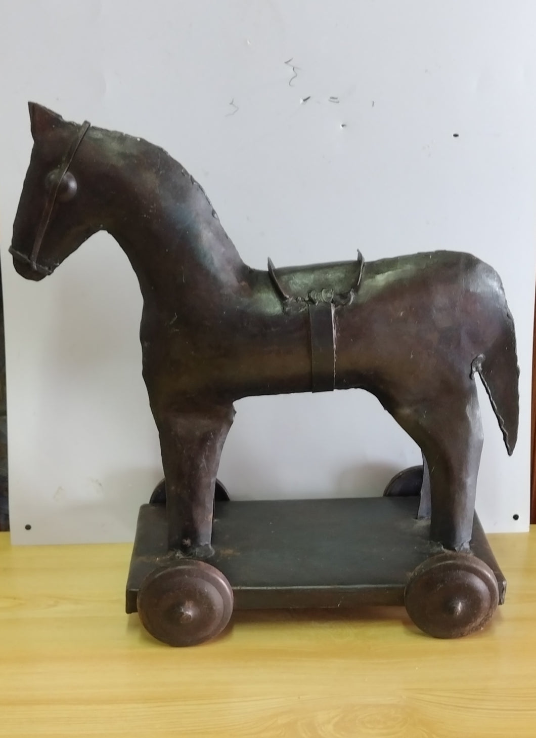 CAVALLO DI TROIA in FERRO