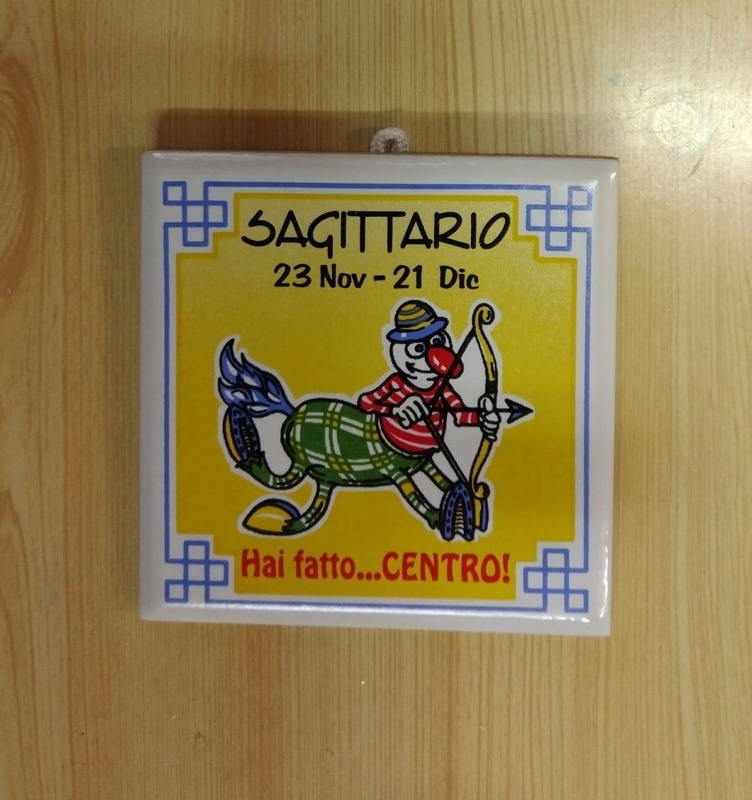 PIASTRELLA ZODIACO - SAGITTARIO