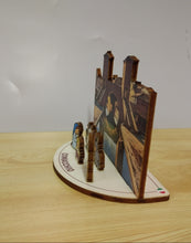 Carica l&#39;immagine nel visualizzatore di Gallery, NATIVITA&#39; PRESEPE - LEGNO - COMACCHIO TREPPONTI COLOR
