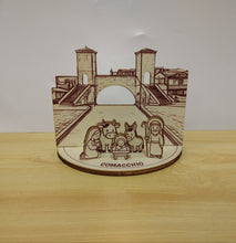 Carica l&#39;immagine nel visualizzatore di Gallery, NATIVITA&#39; PRESEPE - LEGNO - COMACCHIO TREPPONTI NATURAL
