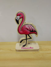 Carica l'immagine nel visualizzatore di Gallery, FENICOTTERO ROSA - LEGNO COMACCHIO
