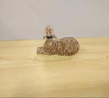 Carica l'immagine nel visualizzatore di Gallery, PECORA LEGNO ACCUCCIATA
