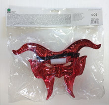 Carica l'immagine nel visualizzatore di Gallery, MASCHERA - HALLOWEEN / CARNEVALE - DIAVOLO / DEMONE
