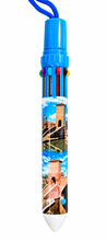 Carica l'immagine nel visualizzatore di Gallery, PENNA - COMACCHIO - MULTICOLOR - AZZURRA

