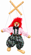 Carica l'immagine nel visualizzatore di Gallery, MARIONETTA CLOWN / PAGLIACCIO 04
