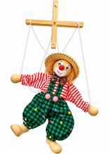 Carica l'immagine nel visualizzatore di Gallery, MARIONETTA CLOWN / PAGLIACCIO 06
