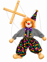 Carica l'immagine nel visualizzatore di Gallery, MARIONETTA CLOWN / PAGLIACCIO 01
