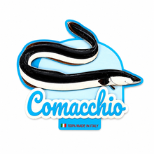 Carica l'immagine nel visualizzatore di Gallery, Calamita Magnete - COMACCHIO - ipidee - LEGNO - ANGUILLA AZZURRA
