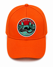 Carica l'immagine nel visualizzatore di Gallery, CAPPELLO - COMACCHIO - PATCH TREPPONTI &amp; ANGUILLA - ORANGE
