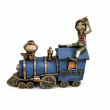 Carica l'immagine nel visualizzatore di Gallery, PIXIES - PIXIETRAIN BLU &amp; ORO
