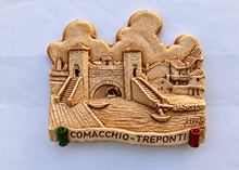 Carica l'immagine nel visualizzatore di Gallery, Calamita Magnete - COMACCHIO - alc - RESINA - TREPPONTI Neutro

