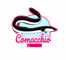 Carica l'immagine nel visualizzatore di Gallery, Calamita Magnete - COMACCHIO - ipidee - LEGNO - ANGUILLA ROSA
