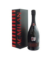 VINO UFFICIALE A.C. MILAN - FRANCIACORTA DOCG BRUT ROSSONERO CELEBRATIVO 19° SCUDETTO - LA MONTINA - BOTTIGLIA DA LT 0,75