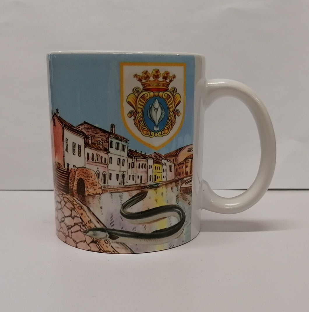 TAZZA / MUG - COMACCHIO PONTE SISTI PITAGORA & ANGUILLA