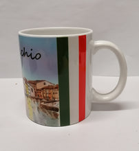 Carica l&#39;immagine nel visualizzatore di Gallery, TAZZA / MUG - COMACCHIO PONTE SISTI PITAGORA
