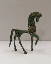 Carica l&#39;immagine nel visualizzatore di Gallery, RIPRODUZIONE ARCHEOLOGICA BRONZO GRECO - ANIMALI - CAVALLO
