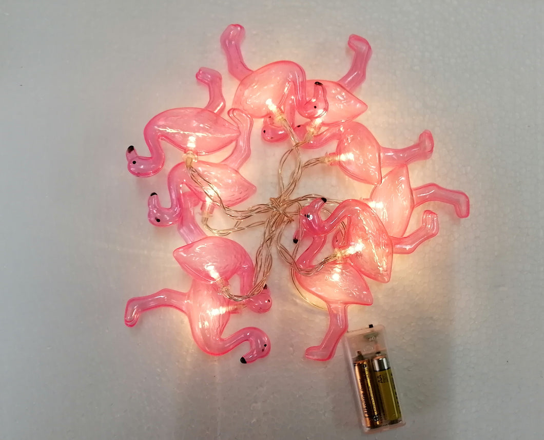 STRINGA LED LUCI FENICOTTERO