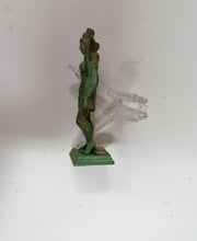 Carica l&#39;immagine nel visualizzatore di Gallery, RIPRODUZIONE ARCHEOLOGICA BRONZO GRECO - STATUA DONNA
