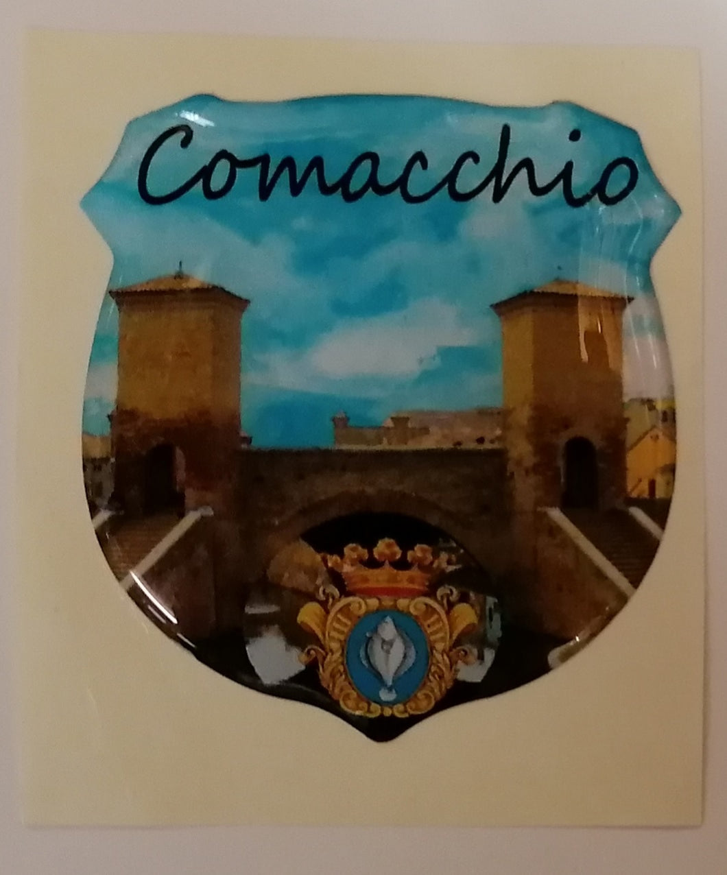 STICKER / ADESIVO - COMACCHIO TREPPONTI