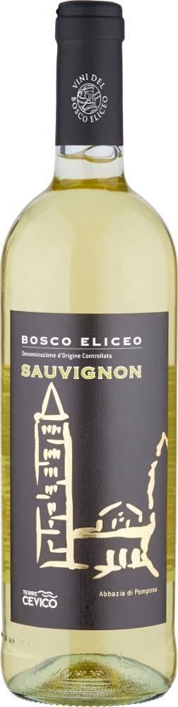 VINO - Bosco Eliceo Bianco Fermo Sauvignon D.O.C. - TERRE CEVICO - 1 BOTTIGLIA DA 0,75